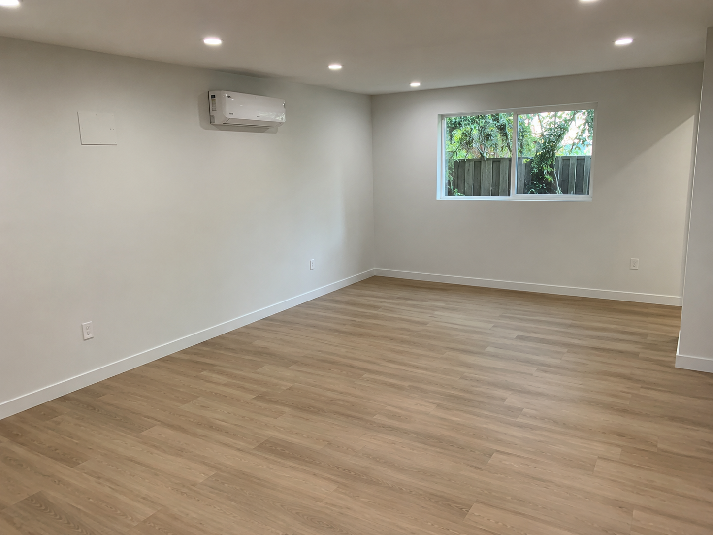 Garage conversion project example